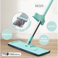 Standing Microfiber Mop Floor Mop Automatic Pull Mop 360-degree Rotating And Standing