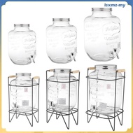 [LsxmzMY] Glass Beverage Dispenser Drink Dispenser for Iced Tea, Water