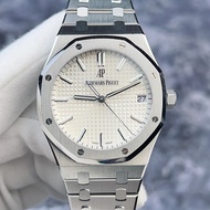 Aibi Royal Oak Series 15500ST White Stainless Steel Material Automatic Mechanical Watch Male 41mm Audemars Piguet