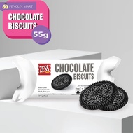 [Carton/Loose] Zess Biscuit Chocolate 55g / Biscuit Sandwich Tanpa Icing/没有利利的奥利奥巧克力饼