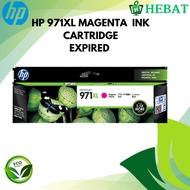 HP 971XL MAGENTA ORIGINAL INK CARTRIDGE EXPIRED