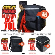 Courier Backpack Delivery Bag/ Courier Bag/ Grab Bag/ Gofood Bag/ (WATERPROOF) Ronjot Rengkek Motor