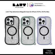LAUT POP Adventure Case Series for iPhone 16 Pro / 16 Pro Max I 1 Year Warranty