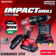 Bor cordless MAKITA  type 34V mesin bor baterai multifungsi yang ready