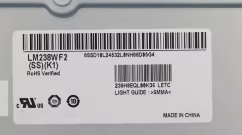 Original 23.8" MV238FHM N20 LM238WF2 SSM2 SSR2 LM238WF2 SSP2 SSK1 K2 M238HCA L3B LCD Screen For Leno