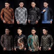 Batik Shirt For Men Gus Azmi Syubbanul Muslimin Fine Cotton Batik Hadroh Azzahir Hilwa Ala Santri Modern