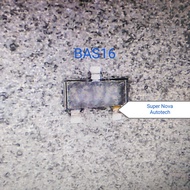 1 PCS IC / CHIP/ CAR ECU CHIP/ INTEGRATED CIRCUIT / 芯片 BAS16 SOT23 A6W 型号：BAS16  封装：SOT23  丝印：A6W