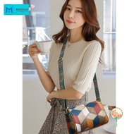 MW Vintage Patchwork Cross-body Bag, Contrast Design Splicing Patchwork Contrasting Shoulder Bag, Fa