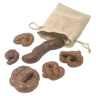 6pcs Poop Prank Toy Different Shapes Simulation Realistic Dog Poo Model Adult Pooping Favors Funny J