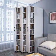 【包送貨】推拉書架帶輪抽屜 RUE-0202 可移動書櫃縫隙組合儲物櫃防塵收納隱形夾縫 Sliding bookshelf with drawers on wheels removable bookc