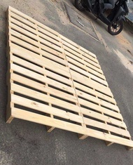 pallet giường gỗ thông gấp gọn nhiều kích thước 2m2x2mx10cm