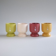 BIALETTI Sapore di Sole 陽光的味道系列 — 無把手濃縮咖啡杯組（4入組）