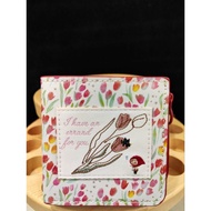 Japanese brand embroidered short wallet