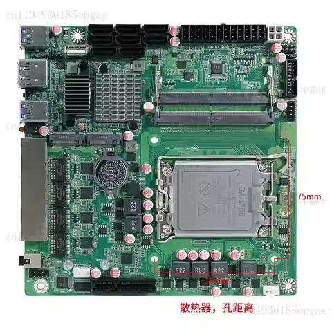 B760 Motherboard Soft Router 12th, 13th and 14th Generation Q670 Black Synology 8-disk Server