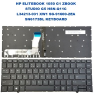 HP ELITEBOOK 1050 G1 ZBOOK STUDIO G5 HSN-Q11C L34213-031 XW1 SG-91600-2EA SN6173BL KEYBOARD