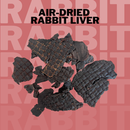 ตับกระต่ายอบแห้ง ขนมหมาแมว Bella's Bites Air Dried Rabbit Liver for Dogs and Cats