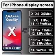 จอ OLED สำหรับ iPhone X XR XS Max LCD Incell สำหรับ iPhone 11 12 13 P จอโทรศัพท์มือถือแบบซิมการ์ดแบบ