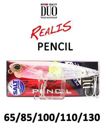 Made In Japan DUO REALIS PENCIL 65/ 85/100 /110/130 Distance TROUT BASS Lure Fishing Minnow Saltwate