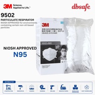(READY STOCK)3M 9502+ N95 Particulate Respirator/ 1 Box@50Pcs