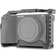 a6700 Camera Cage for Sony A6700 Protection Frame Rig with Arca Base, ARRI Threads Built-in Quick Re