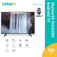 Skyworth 50" 50SUC6500 Premium 4K Android TV Youtube | Netflix | Google Assistant