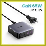 ❉ ✸ ◰    UGREEN 65W GaN Charger Desktop Laptop Fast Charger 4 in 1 Adapter For iPhone 15 13 12 Pro