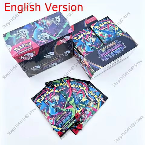 360Pcs Pokémon Card MEGA EVOLUTION PHANTASMAL FLAMES Prismatic Evolutions Black Bolt English Booster
