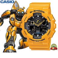 (Ready Stock)Original Casio Watch For Men G SHOCK Sale Authentic Sports Smart Watch For Women Digital Sports Watch For Unisex Baby G SHOCK Watch For Women Original Sale CASIO Baby-G Watch World Time LED Auto Light Watch For Kids Digital Sports Gifts GA100