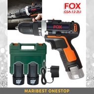 FOX 12V Lithium Rechargeable Cordless Drill Combo Set