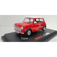 Bburago 1/24 Mini Cooper 1969 Red