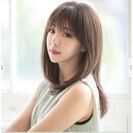 Beautiful Synthetic Women's hair Wigs Natural Bangs Korean Fashion hairclip human hair Wigs