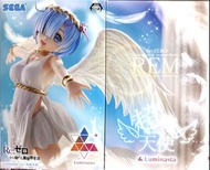 Sega 世嘉 蕾姆 rem figure 雷姆 景品 天使 re:zero