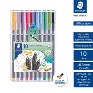 STAEDTLER triplus® fineliner Set in Box (10 Colours)