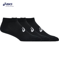 ASICS Unisex 3 PACK ANKLE SOCK in Performance Black ASICS Socks Running Socks