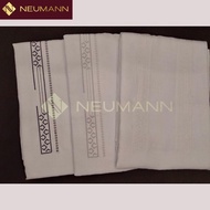 NEUMANN PRECUT EMBROIDERED FABRIC Gusot Mayaman (#010-I) White