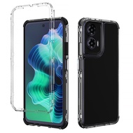 For Motorola Moto G35 Hybrid Airbag Corners Shockproof Bumper Protective Cover Case