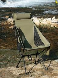 露營椅子可躺鋁合金摺疊椅子可調節午休戶外便攜午睡野營躺椅釣魚