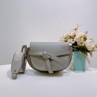 TW4673 Loewe 羅意威 迷你手袋 灰色 Mini Gate Bag Calfskin Grey