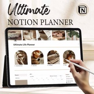 ⚡️INSTANT⚡️Ultimate Notion Planner Template - Life Planner Notion, Dashboard Notion, Aesthetic, All-
