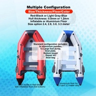 Inflatable Boat 1.2mm IB Assault Rescue Bot Mancing Banjir