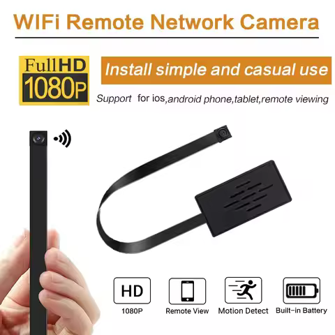 Mini Camera WiFi HD 1080P Camcorder Sports DV DVR DIY Portable Surveillance Cameras Wireless Webcam 