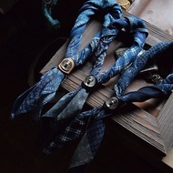 Joker joker American Retro Fashion Matching Accessories Square Scarf Buckle PU Scarf Buckle Unique K