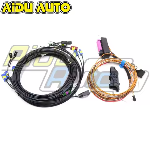 Retrofit 360 Environment Degree Camera Harness For A3 8Y A4 B9 A5 F5 A6 C8 Q3 F3 Q5 FY Q7 4M A8 A7 A