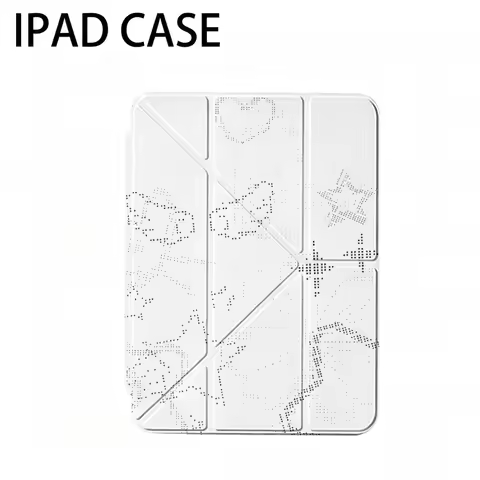 Retro Pixel Wing Tablet Case For iPad Pro 11 12.9 13 A16 M2 M4 M3 M5 Shell 8.3 9.7 10.2 5/6/7/8/9/10