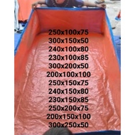 FISH POND TARP TYPE A3 SIZE 300X200X50