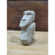 Famous Moai Statue Model On Easter Island
