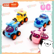 GGtoys Educational Construction Car Toys for Children Pullback Inertia Inertia Inertia Construction 