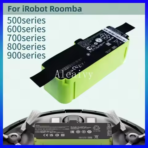14.4V 1800mAh High Capacity Li-ion Battery for iRobot Roomba 600–900 Series 980 960 895 890 860 Long