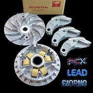 ชามแต่งหลีด ชามแต่งLEAD ชามแต่งGIORNO ชามแต่งPCX ชามพร้อมเม็ดพร้อมครัชคาร์บอน ส่งของเร็ว