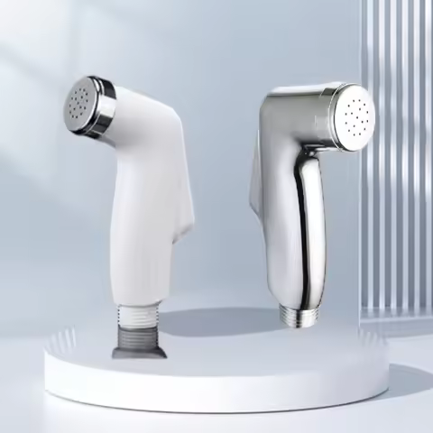New Hand-held Wash Bidet Sprayer Portable Hose Holder Bathroom Shower Diaper Cleaning ABS Bidet Fauc